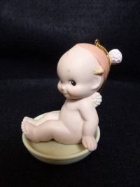 051　ローズオニールキューピー　ビスク　陶器人形