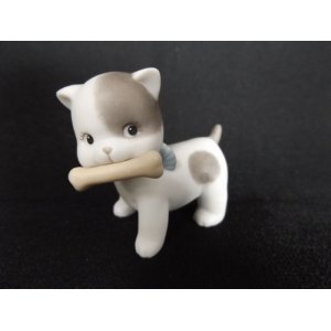 画像: 094　レア♪　犬　ローズオニールキューピー　JESCO印 ビスク　陶器人形