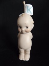画像: 093　　  かけ有り　ローズオニールキューピー　JESCO印 ビスク　陶器人形