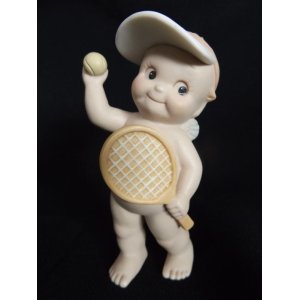 画像: 092　　  ひび有り　ローズオニールキューピー　ビスク　陶器人形